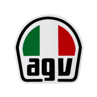 [可粘贴弧度]适用AGV头盔贴纸全盔半盔贴画原白色防水46罗西拉花