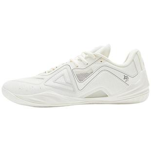 匹克态极无双篮球鞋白色男鞋实战冬季运动鞋耐磨防滑大码薄底球鞋