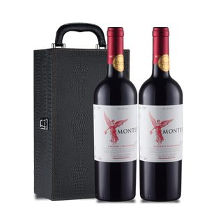 原瓶进口LOUISLAFON路易拉菲传承蒙特斯天使珍藏赤霞珠双支礼盒装
