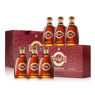【年货甄选】劲牌38度参茸劲酒100ml*6瓶礼盒 酒水保健酒旗舰店