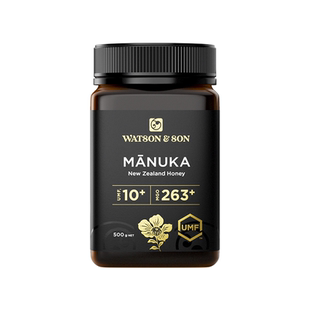 沃森父子新西兰麦卢卡蜂蜜UMF10+500gSKP商场同款纯正天然年货