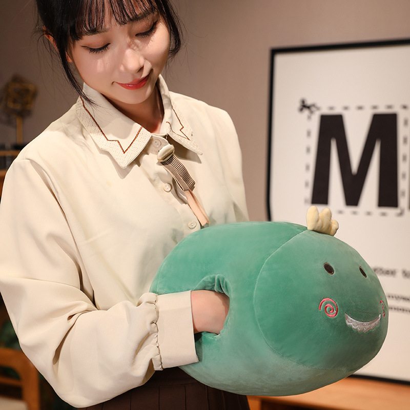 冬季暖手抱枕可插手趴午睡枕枕学生枕头趴可爱腰暖手捂靠靠垫趴睡