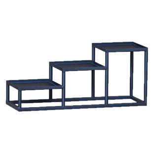 小博古架桌面茶具茶杯收纳架紫砂壶置物架铁艺茶架茶壶展示架茶棚