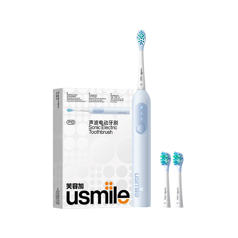 usmile情侣款缓震技术电动牙刷