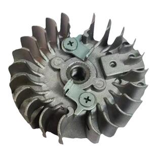 油锯磁飞轮曲轴半圆键螺母5258伐木锯点火电机高压包配件通用