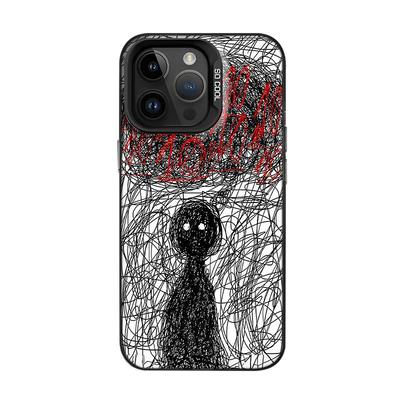 杂乱思绪手机壳适用小米红米系列