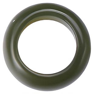 天然晴水和田玉跑环手串跑圈环扣配件手链珠串配饰diy材料小饰品