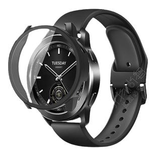 适用小米watch5手表S4sport保护套s3智能2新款手表S1pro三代pc一体41钢化保护壳屏幕保护s3贴膜防刮非原装