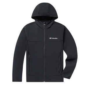26春夏Columbia哥伦比亚软壳衣男户外运动拒水弹力连帽外套WE1602