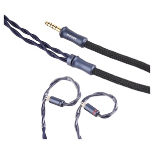 NiceHCK原道龙鳞pro耳机升级线HiFi单晶铜发烧4.4平衡线龙鳞2升级