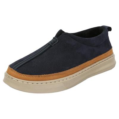 老美华加绒老北京布鞋男爸爸鞋