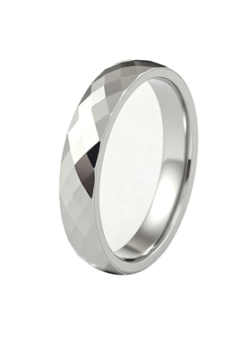 情侣钨金对戒不掉色简约轻奢