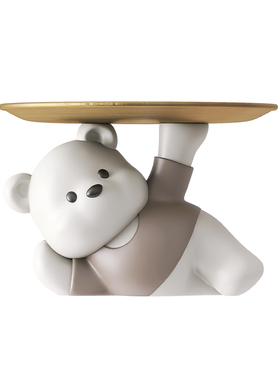 钥匙收纳摆件玄关置物架桌面神器