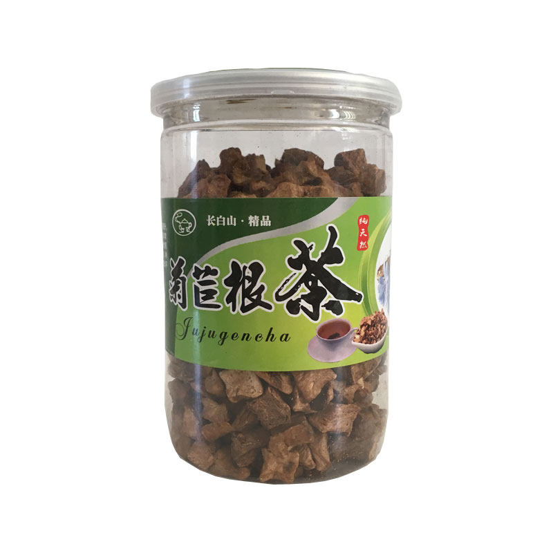 菊苣根茶 长白山罐装苦菊苣根茶250g泡水喝黄玉兰根茶苦兰菊根茶