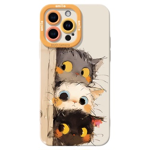 可爱猫猫2025新款适用oppofindx9pro/8s手机壳x7/6ultra外壳reno15/14/13/12女款a6GT/A5活力版女款全包防摔