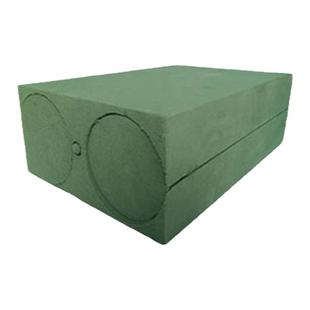 美国进口圣诞树锥形花泥圣诞树花泥圆锥节庆装饰ins鲜花泥40cm