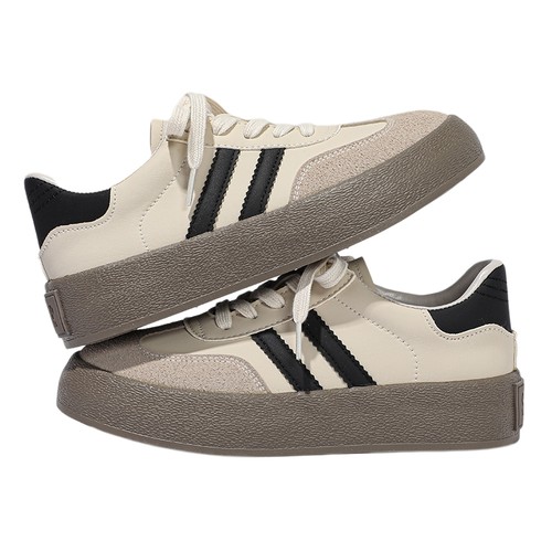 Semir男鞋德训鞋男款2025秋冬新款情侣百搭板鞋休闲厚底小白鞋女