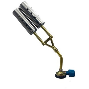 喷火枪便携式喷灯头家用烧肉器烧猪毛卡式液化气喷抢火焰焊枪双管