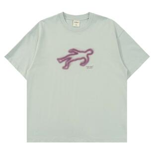 Mentmate 原创设计 躺会儿LYING HERE 男女休闲短袖小众T恤上衣夏