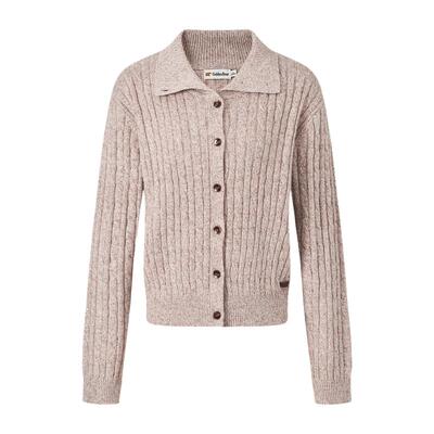 含绵羊毛高领开衫羊毛衫