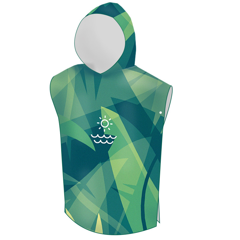 速干游泳浴巾潜水保暖斗篷浴袍