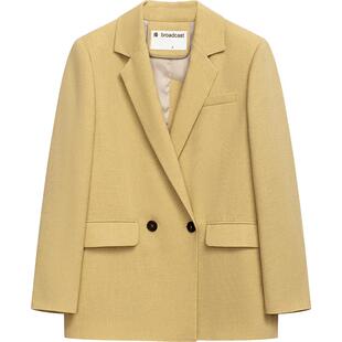 播小个子西装外套女商场同款2024春季新款小西服上衣BDR1XD0064