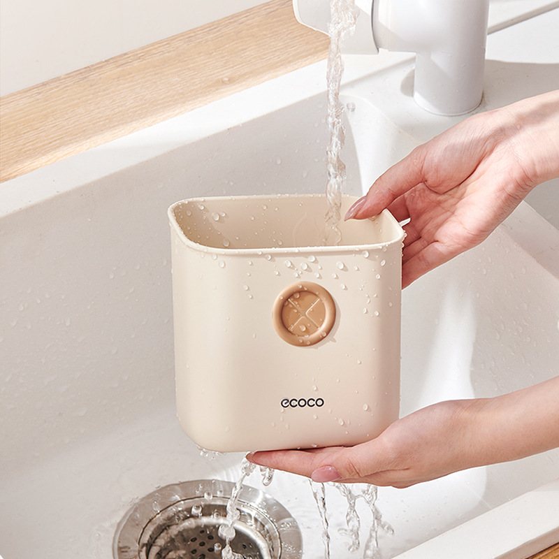 厨房葱姜蒜收纳筐多功能收纳盒置物架壁挂式冰箱大蒜侧免打孔生姜