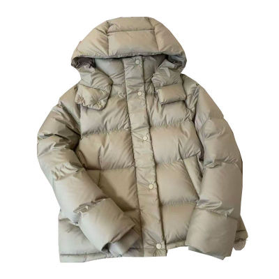 lu系羽绒服女短款2025冬新款