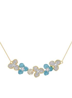 Fellala/翡拉拉「绽放2.0」优雅设计感项链小众设计颈链