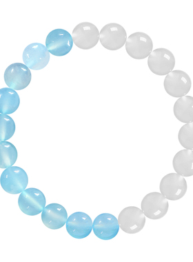 九华山本命年好运旗舰店五行天然玛瑙手链手串补水土火木金送朋友