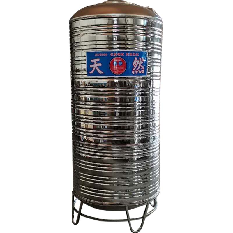 304不锈钢储罐食品级蓄水箱家用特厚全自动楼顶卧式5吨圆形桶