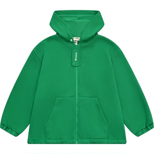 XXZXX加绒连帽卫衣外套男女潮牌童装亲子装 2025年冬季新款 2603