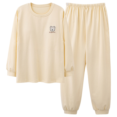 侧开纯棉哺乳孕妇产后喂奶家居服