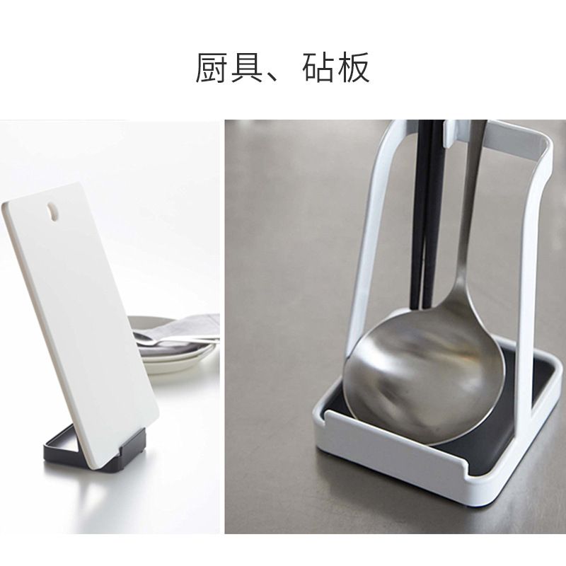 日式简约厨房收纳置物架金属带接水盘锅盖架汤勺架整理用品可批发