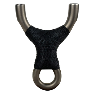 闭口顶卡弹弓12mm大弓门速射弓316不锈钢单卡扁皮弓射鱼弓美卡弓