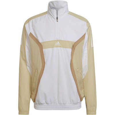 Adidas/阿迪达斯正品新款男子运动健身套头半拉链夹克外套 HP1879