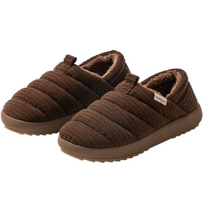 男士牛筋底包跟棉拖鞋秋冬季外穿