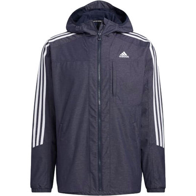 Adidas/阿迪达斯正品秋男子防风连帽运动休闲夹克外套 HM2721