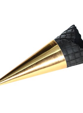 冰淇淋蛋筒纸套甜筒纸烘焙包装纸托冰激凌通用纸铝箔金银色1000个