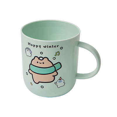 食品级防霉抑菌可爱塑料刷牙杯子