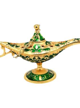 小号12cm缕空金属神灯外贸阿拉丁