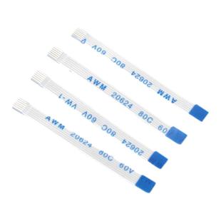 FFC/FPC扁平软排线0.5mm1.0mm间距4P5P6P8P10P电源线5CM延长线