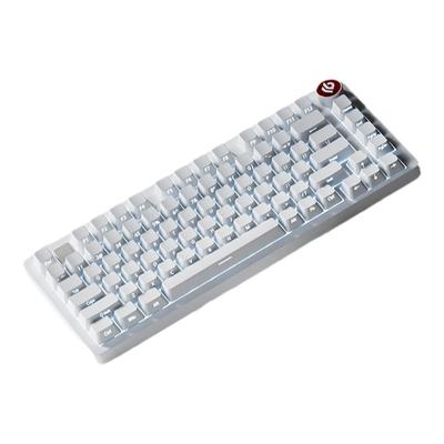 LEOBOGHi75C纯白侧刻铝坨坨键盘