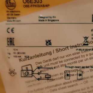 议价IFM O6E201 O6E203 O6E302 O6E303 全新原装正品易福门