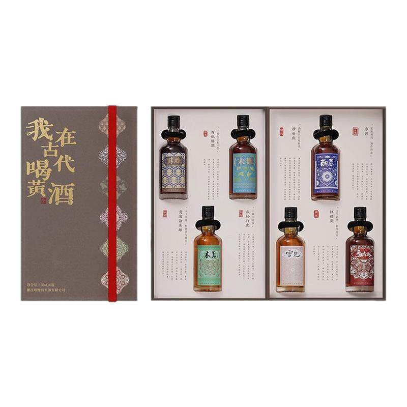 塔牌礼盒6瓶6味我在古代喝黄酒