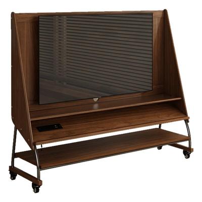 实木可移动电视机柜客厅家用简约