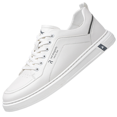 小白鞋男鞋红蜻蜓透气休闲