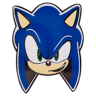 动漫周边刺猬索尼克金属徽章 音速小子卡通书包胸针pins