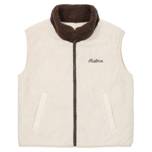 韩国MALBON高尔夫女装套装秋冬季双面穿羽绒服马甲长袖针织衫短裙