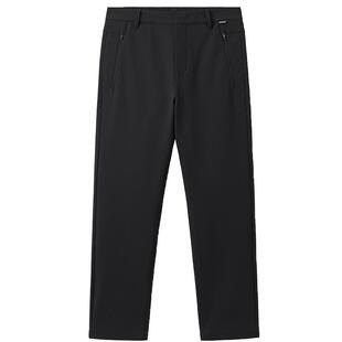 AIGLE艾高春季WR防泼水经典时尚长裤子休闲运动黑色裤子男士裤子